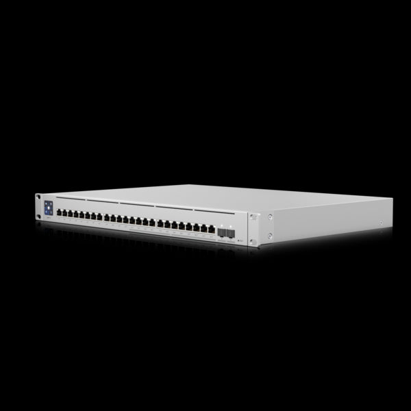 Ubiquiti UniFi Switch Enterprise 24-port PoE+ 12x2.5GbE 12x1GbE Ports, For Wi-Fi 6 AP, 2x 10g SFP+ Ports, Managed Layer 3 Switch (400W) Ubiquiti UniFi Switch Enterprise 24-port PoE+ 12x2.5GbE 12x1GbE Ports, For Wi-Fi 6 AP, 2x 10g SFP+ Ports, Managed Layer 3 Switch (400W)